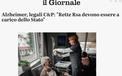 Alzheimer, legali C&P: “Rette Rsa devono essere a carico dello stato”
