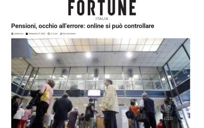 Pensioni, occhio all’errore: online si può controllare