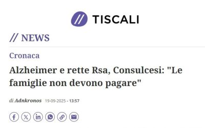 Alzheimer e rette Rsa, Consulcesi: “Le famiglie non devono pagare”