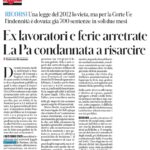 ferie non godute Fatto