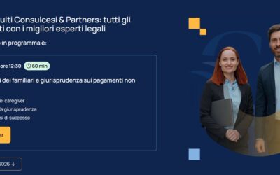 Tutela legale dei professionisti sanitari, da C&P un ciclo di webinar gratuiti sulle problematiche più comuni