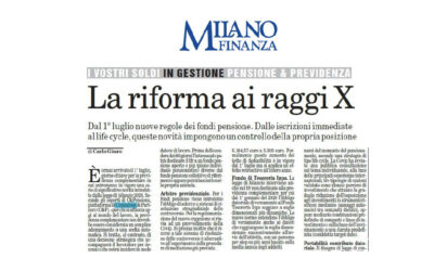 Fondi pensione. La riforma ai raggi X