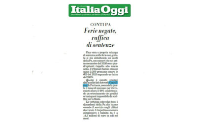 Ferie negate, raffica di sentenze