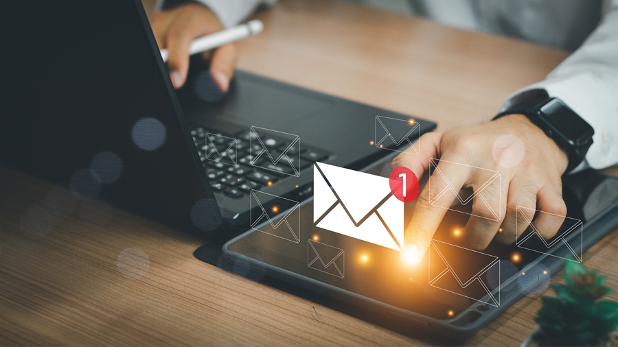 Email,Marketing,Concept,For,Business,Communication,And,Digital,Marketing.,Direct